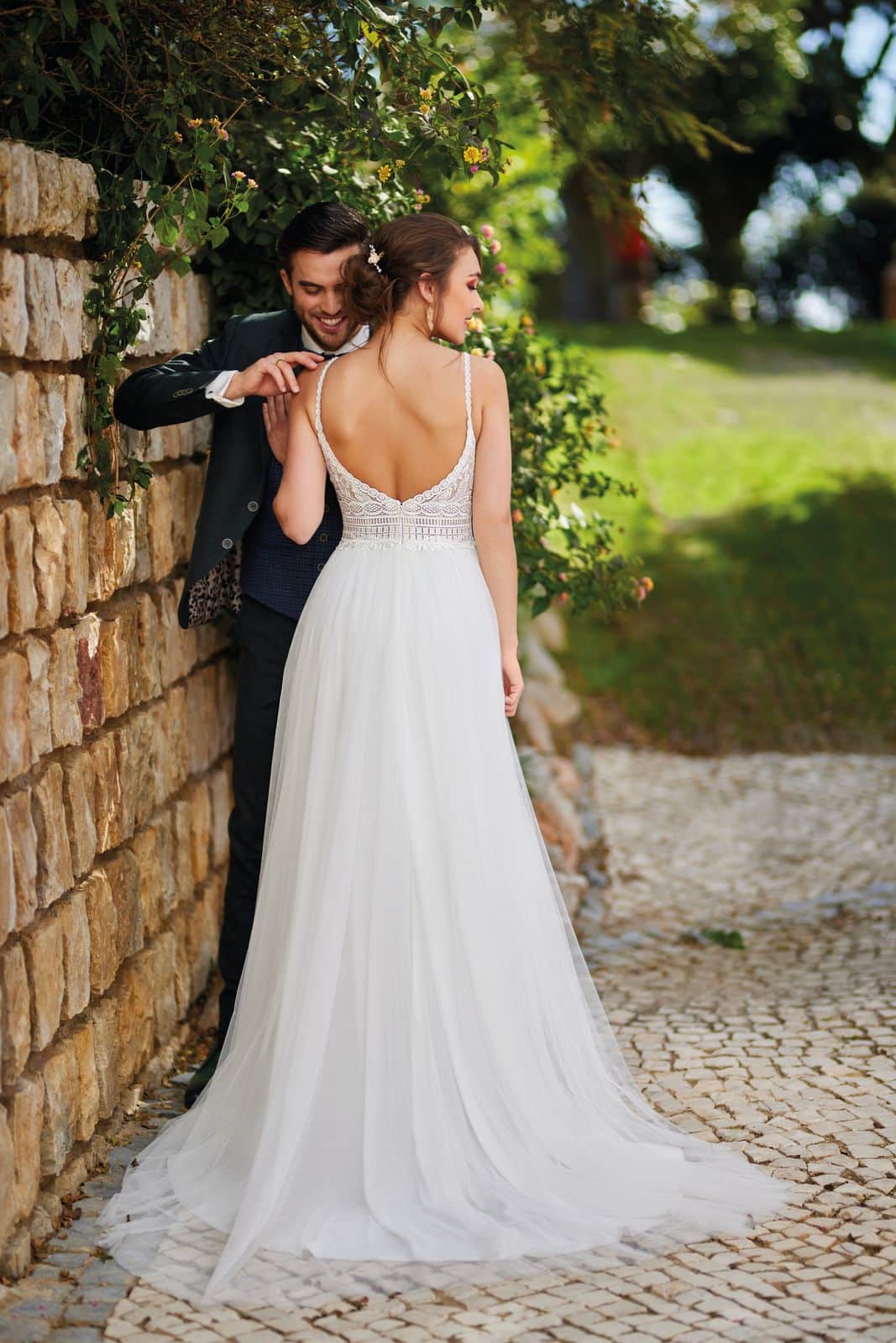 Boho Brautkleid